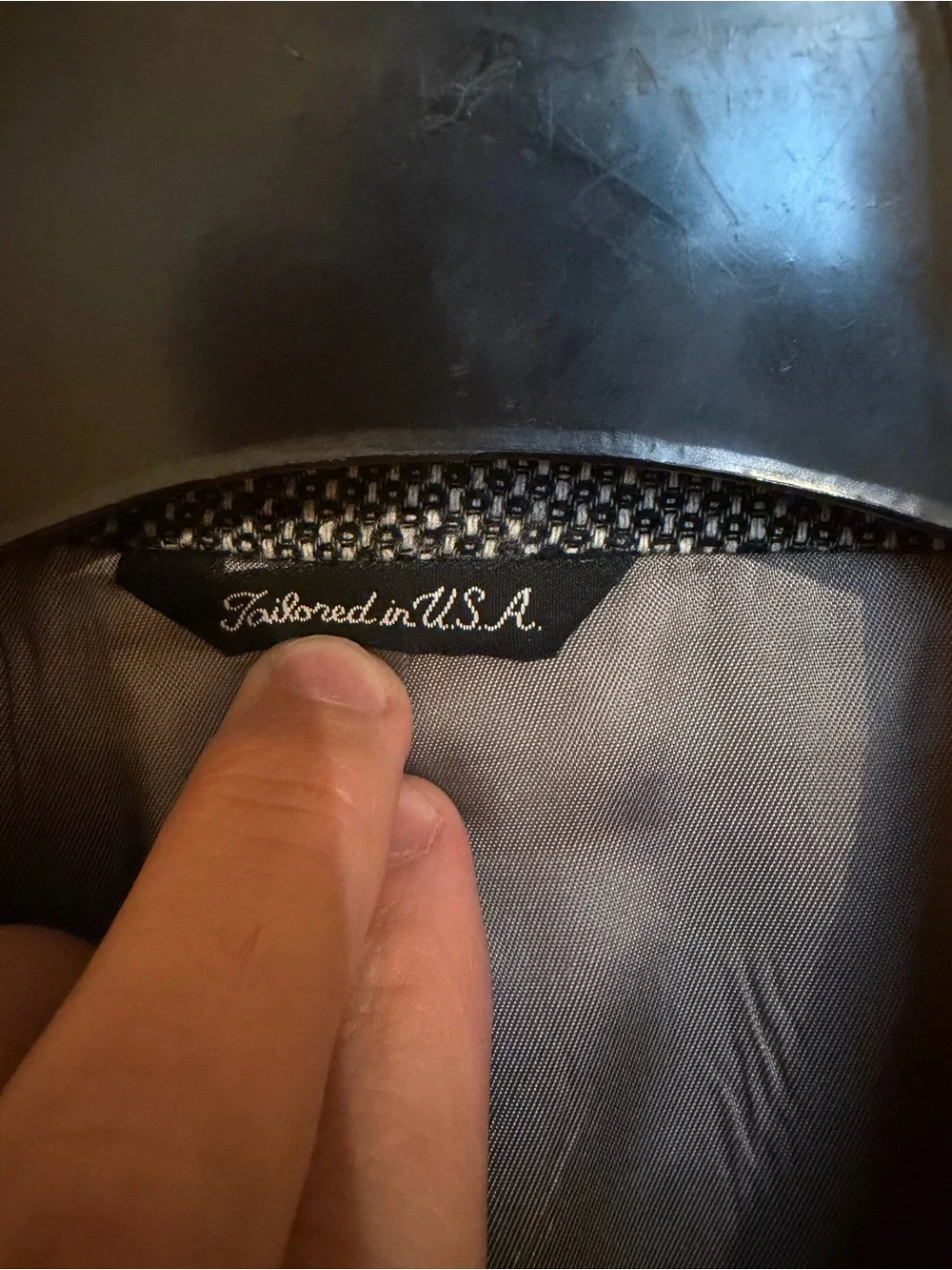 Joseph & Feiss Gray Tweed Sport Coat